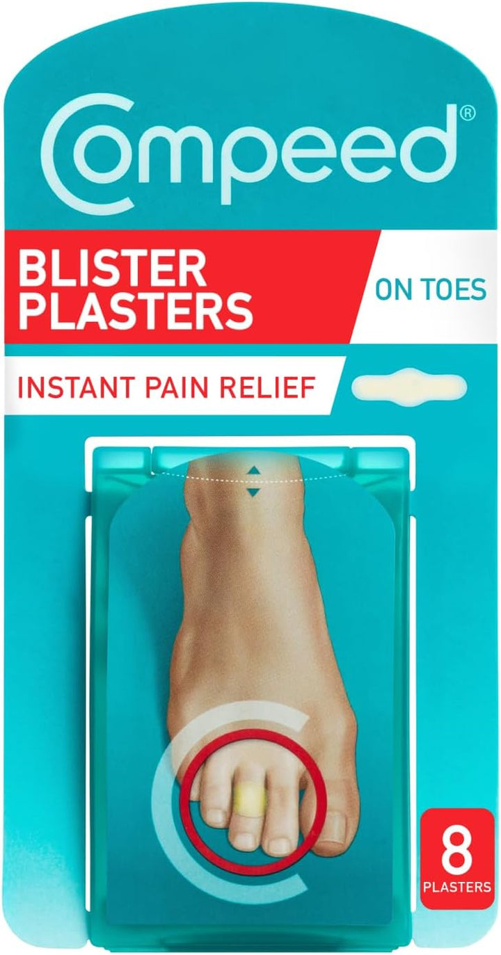 Blister Plasters Extreme 6 Pack - Hydrocolloid Foot Treatment - Heal Fast