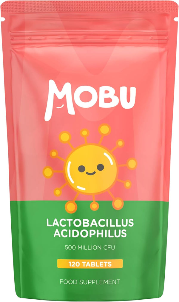Acidophilus Lactobacillus 50Mg – 120 Tablets | 500 Million CFU Probiotic | Probiotics for Gut Health, Digestion & Bloating Relief | UK Made |