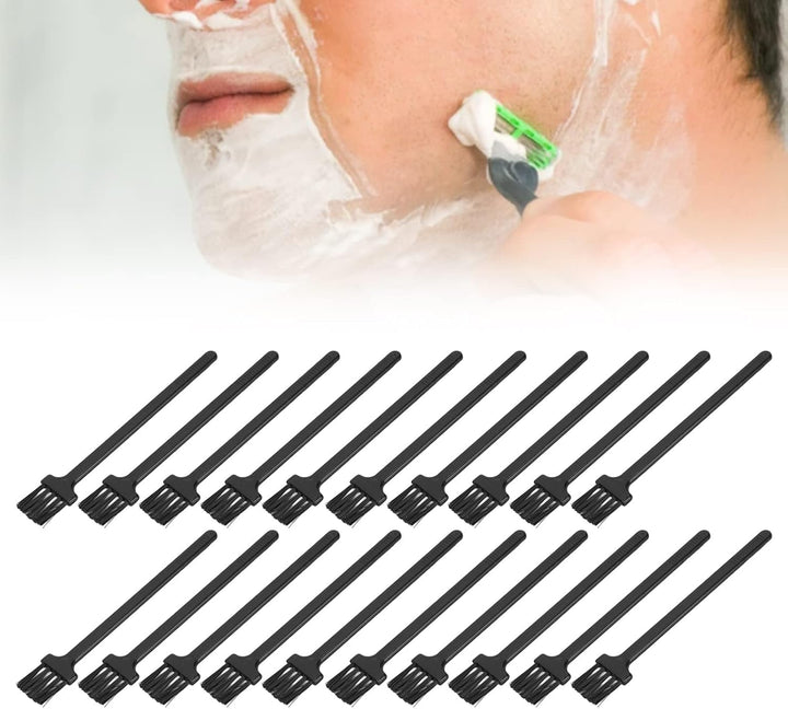 20 Pcs Electric Shaver Cleaning Brushes, Razors Brush Set, Trimmer Cleaner Brush with Long Handle for Computer Keyboard Shaver Appliance and More