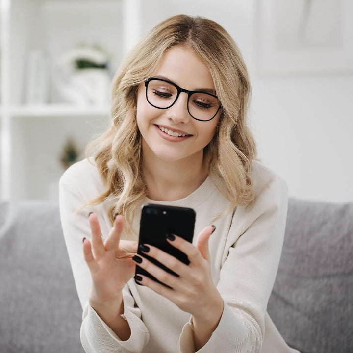 Blue Light Blocking Glasses, 1/2/3 Pcs anti Blue Light Computer Gaming Glasses for Women Men, Lightweight Reading Glasses anti Glare anti Eyestrain