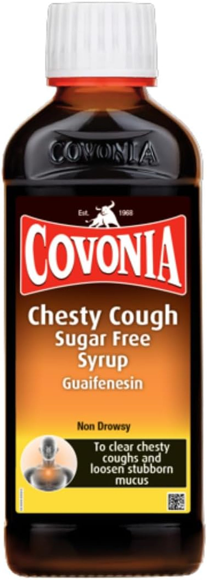 Chesty Cough Mixture Mentholated,Loosen Chesty Coughs & Troublesome Stubborn Mucus,Suitable for Vegetarians & Vegans,For Adults & Children Aged 5 +, Cough Medicine,300Ml