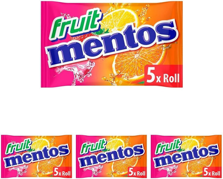 Soft Mints, Mint Chewy Party Sweets with Natural Colours, Suitable for Vegetarians - 40 Rolls