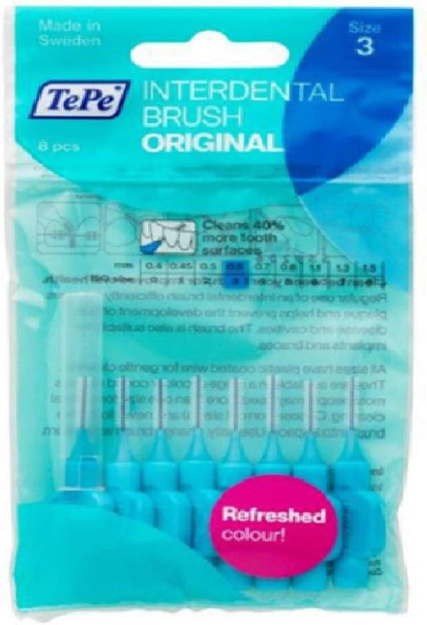 0.6 Mm Size 3 Original Interdental Brush - Pack of 8