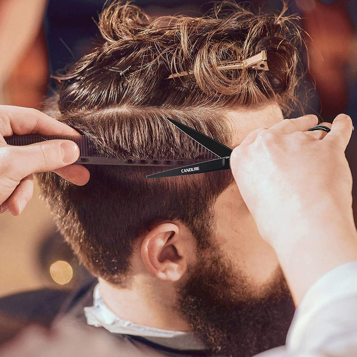 Hairdressing Cutting Scissors Barber and Thinning Salon Shears Set 5.5 Inch