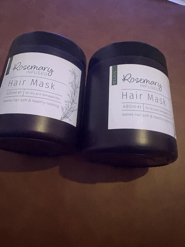 Rosemary Hair Care Set, Shampoo, Conditioner, Hair Mask and Scalp Oil (100Ml, Scalp & Hair Oil 100Ml)