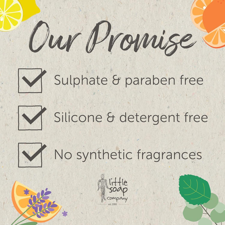 Naturals Range - Bar Soap | Vegan, Cruelty Free, No SLS or Parabens, Refreshing Cleansing Soap Bar, Natural Eco Friendly Body & Hand Soap, 100G (Lemon Zest)