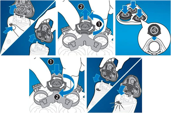 Replacement Shaver Blades Series 1000 + 3000 Electric Shavers - SH30/50