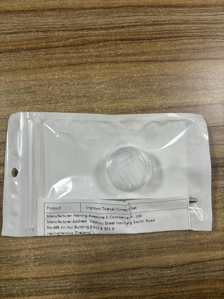 Ingrown Toenail Corrector Set - 50 PCS Pain-Free Toenail Straightener Strips with Toenail Lifter - Easy Use Ingrown Toenail Tools Kit