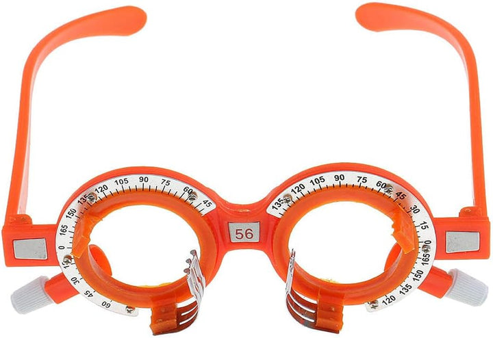 Set of 2 Quality Optical Trial Lens Frame Optometry Equip Eyeglass 56Mm+54Mm