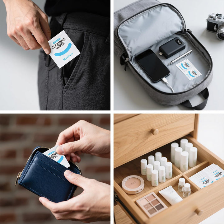 Lens Cleaning Kit – 180 Pre-Moistened Wipes & 2 Ultra-Soft Microfiber Cloths, Individually Wrapped, Streak-Free & Scratch-Free, Safe for Eyeglasses, Screens & Camera Lenses