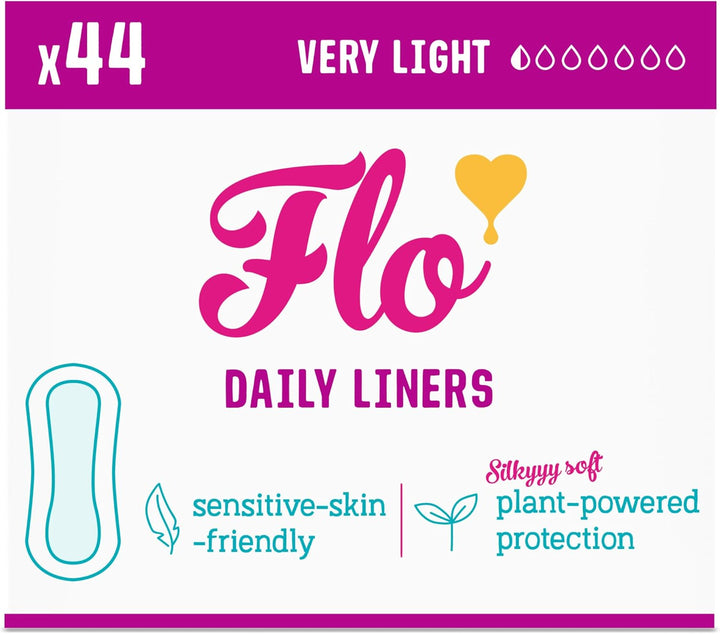 Bamboo Panty Liners – Ultra-Thin, Breathable, Slim - Individually Wrapped Liners for Daily Freshness – 24 Liners