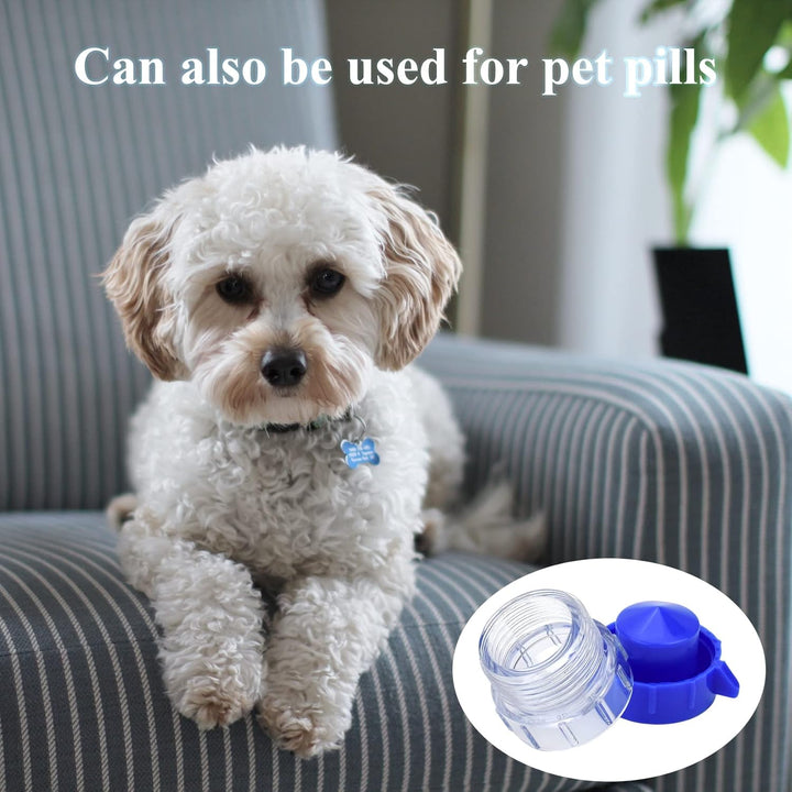 1 Pack Mini Pill Crusher Portable,Compact Size Medication Crusher,Pill Pulverizer Professional and Domestic Pill Crusher for Elderly Children Pets (1)