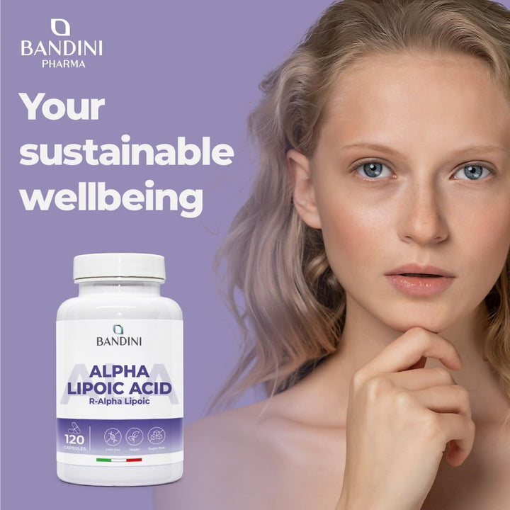 ® Alpha Lipoic Acid 650Mg | 120 High Strength ALA Vegan Capsules | 4 Month Supply | Alpha-Lipoic Acid Powerful Antioxidant | Maximum Absorption Aminoacid Supplement | No Synthetic Binders