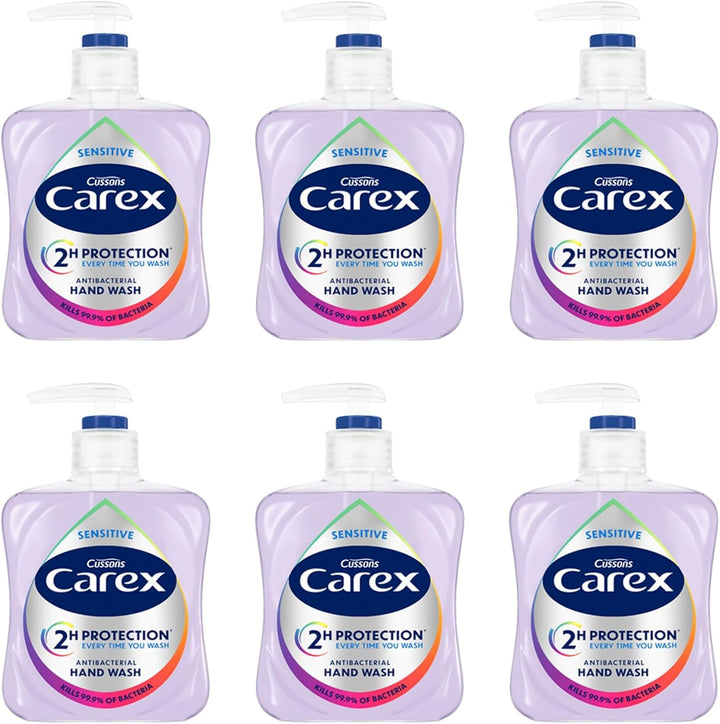 Original Antibacterial Hand Wash, Clean & Protect Hands, Bulk Buy, Pack of 6 X 250 Ml (Packaging May Vary)