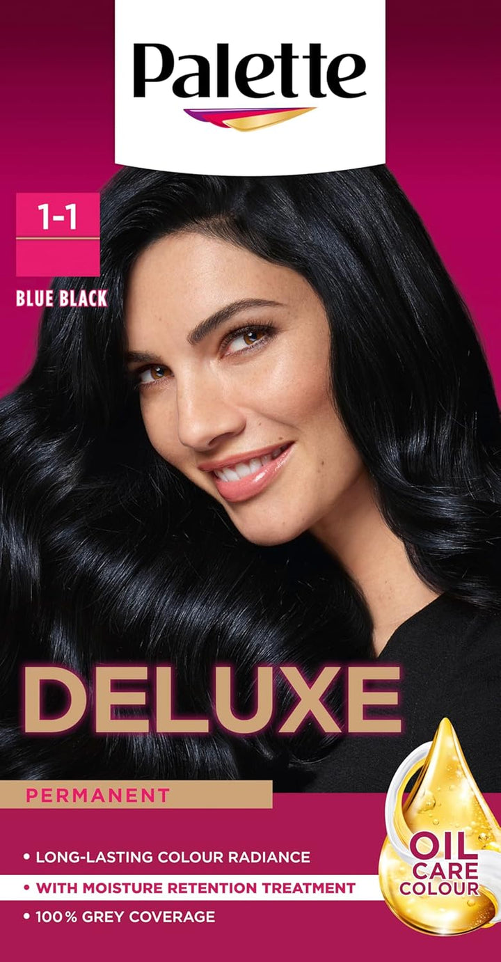 Deluxe Creme Colouration 4-0 Dark Brown Hair Dye, Permanent Hair Dye, Long-Lasting Hair Colouring with Moisture Retention Treatment and 100% Grey Coverage