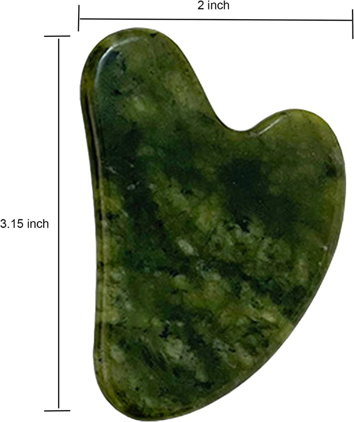 Gua Sha, Premium Gua Sha Stone, Guasha for Face Upgraded, Guasha Stone Natural Jade Stone