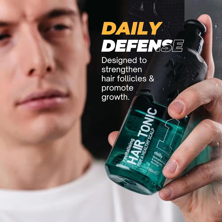 Revitalising Hair Tonic for Healthy Scalp 400Ml - Strengthens & Nourishes, Promotes Natural Growth, Adds Shine, Stimulates the Scalp - Ideal for All Hair Types