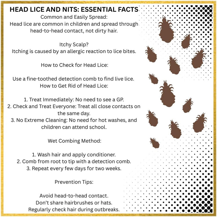 Dr J'S Children'S Head Lice Defence Leave in Spray 150Ml (2 Pack) + Premium Nit Comb | Natural Tea Tree & Lemon Eucalyptus | Daily Lice Prevention & Hair Care | Colours May Vary | Headlice Prevention