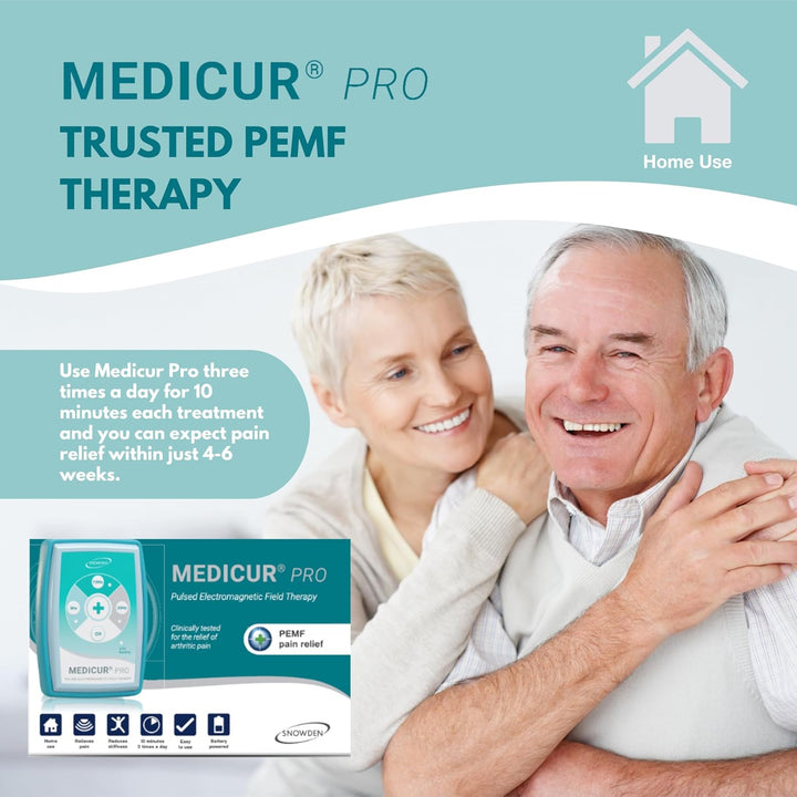 Pro - Pulsed Electro Magnetic Field Therapy (PEMF) Device for Natural Pain Relief - Advanced Electromagnetic Therapy for Men and Women by Snowden