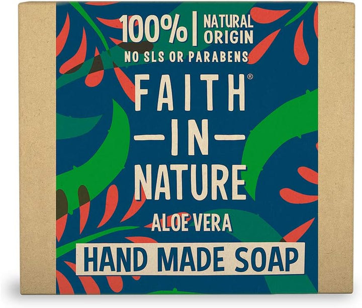 Natural Coconut Hand Soap Bar, Hydrating, Vegan & Cruelty Free, No SLS or Parabens, 100G