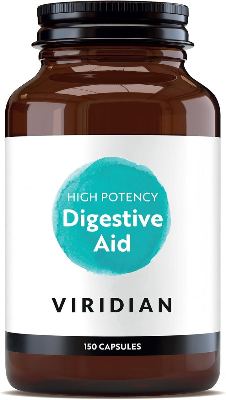 - High Potency Digestive Aid, 150 Caps | Broad-Spectrum Enzymes with Betaine Hcl, Ginger & Peppermint | Gut Health & Nutrient Absorption | Vegan & Kosher | Nutritionist Formulated