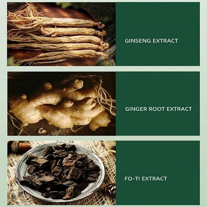 Mild Formula Long Lasting Hair Dye Set, Plant Extracts Long Lasting Hair Color Dye Cream, Gray Hair Coverage, Nourishing, Natural (Chestnut Brown)