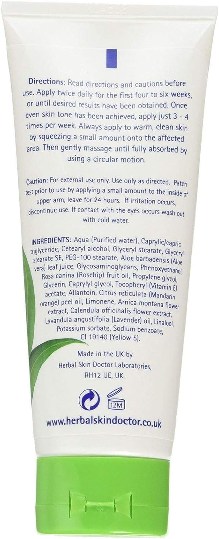 Vein Vanish Varicose Vein Spider Thread Veins Broken Capillaries Bruising Removal Cream 100Ml