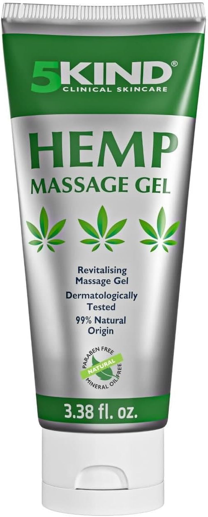 Hemp Active Gel 100Ml - High Strength Formula - Natural Hemp Massage Gel for Back, Muscles, Feet, Knees, Neck & Shoulders - Muscle Rub Rich in Natural Extracts