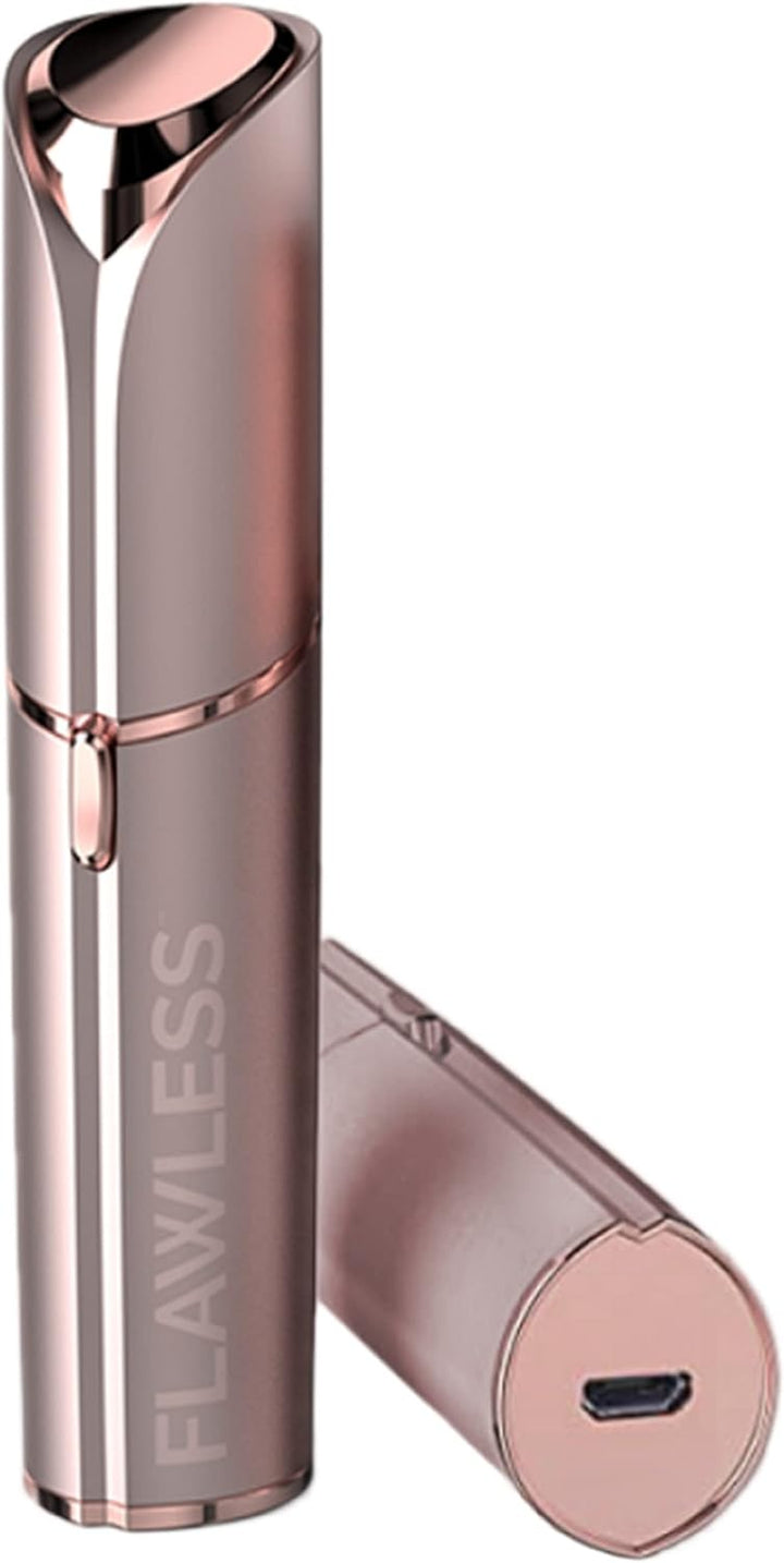 Next Generation Facial Hair Remover, Rechargeable, 2 X Replacement Heads Included, White