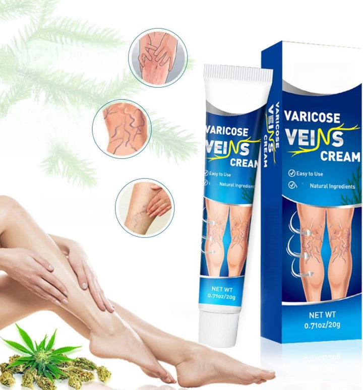 Bee Venom Varicos/E Ve/Ins Treatment for Legs,Varico/Se Relief Vein/S Cream,Varicos/E Vein/S Treatment Cream,Spider Vei/Ns Repair Crea/M,Tired and Heavy Legs Relief,Non-Greasy,Fast-Absorbing