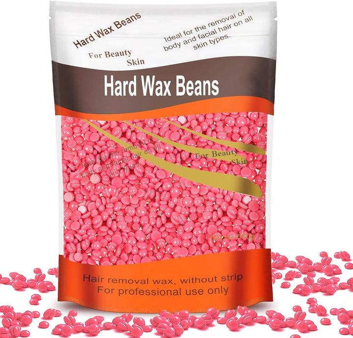 Nose Wax Kit for Men and Women, Nose Hair Removal Wax with 100G Nasal Hair Wax 20 Safe Tip Applicator, 10 Wooden Applicators,10 Containers and 10Moustache Stencils as a Christmas Gifts