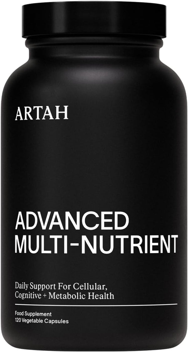Advanced Multi Nutrient - High-Potency Daily Multivitamin with Activated B Vitamins, Magnesium, Zinc & Antioxidants - Vegan, Gluten-Free, 60 Capsules