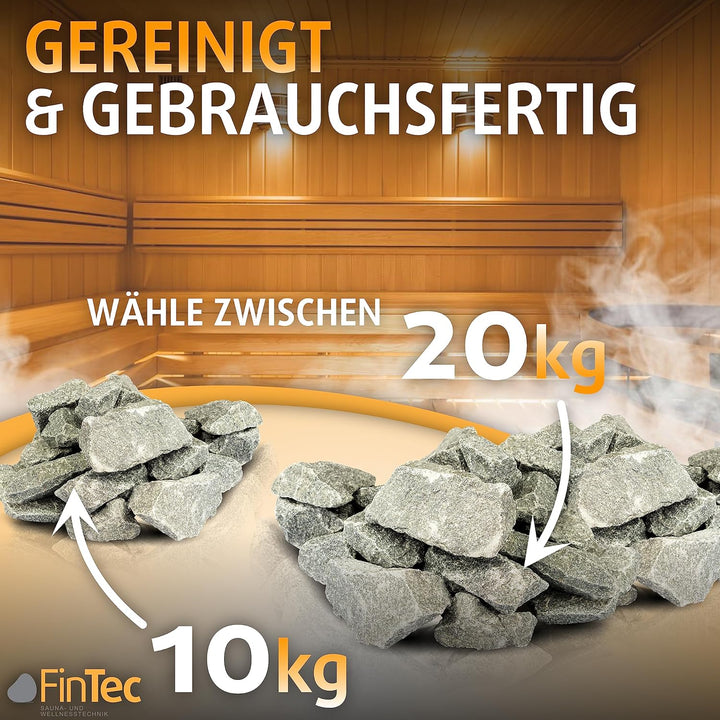 Saunasteine Größe 1 20Kg