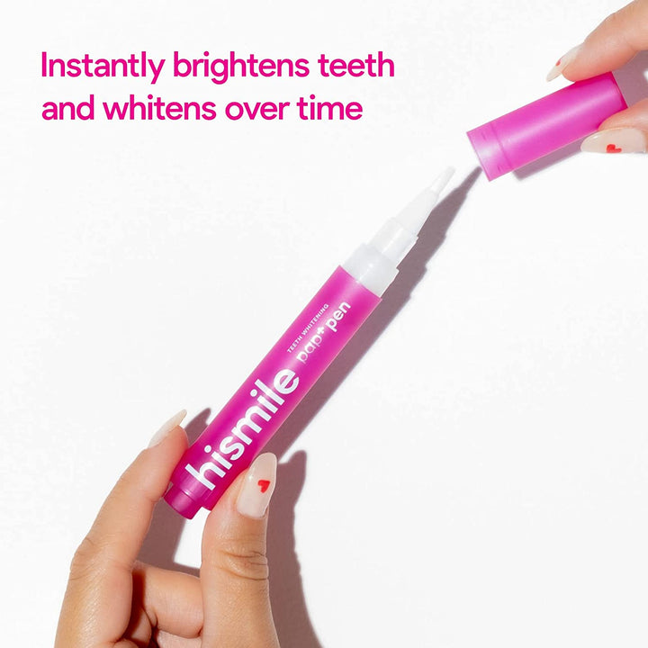 Pap+ Whitening Pen, Tooth White Pen, Peroxide-Free Teeth Whitened, Sensitivity Free, Tooth Lightening Stick, Whitening Hard to Reach Places