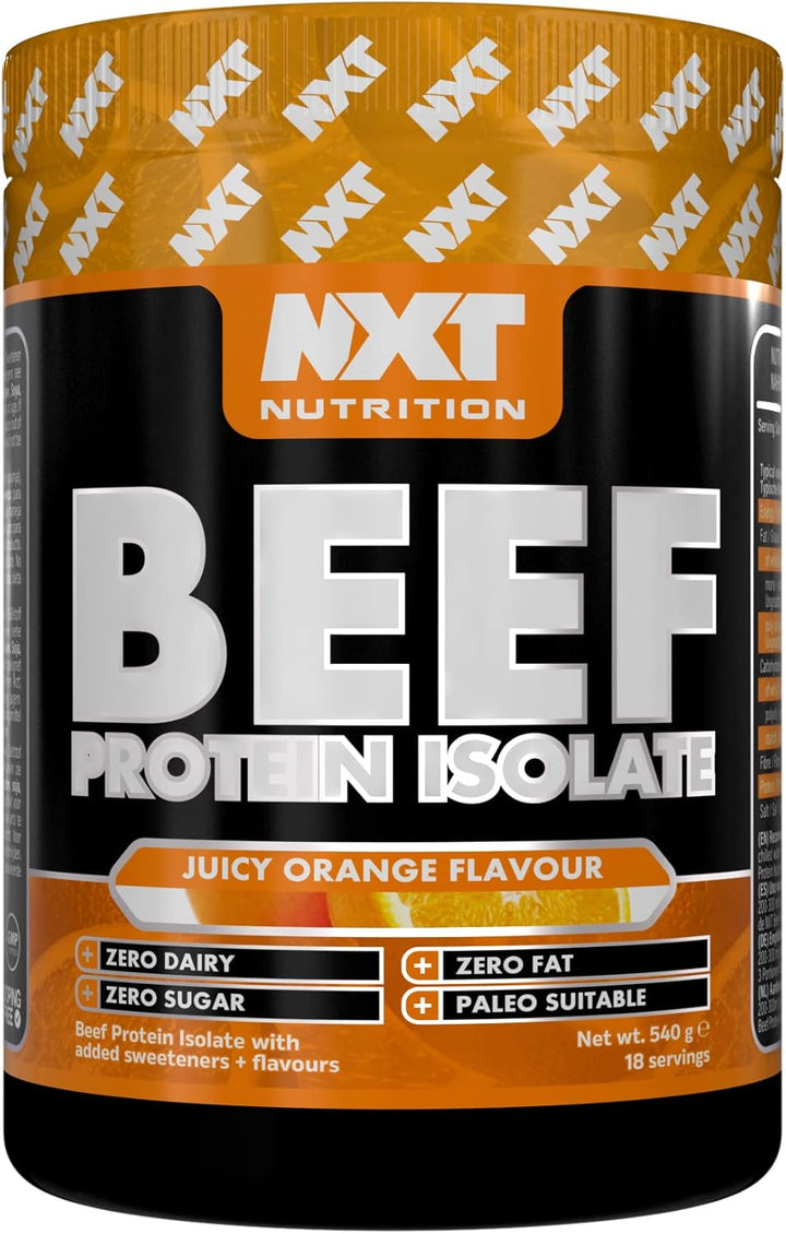 NXT Beef Protein Isolate 540G - High Protein Powder in Natural Amino Acids - Paleo, Keto Friendly - Dairy and Gluten Free | 540G (Pineapple)