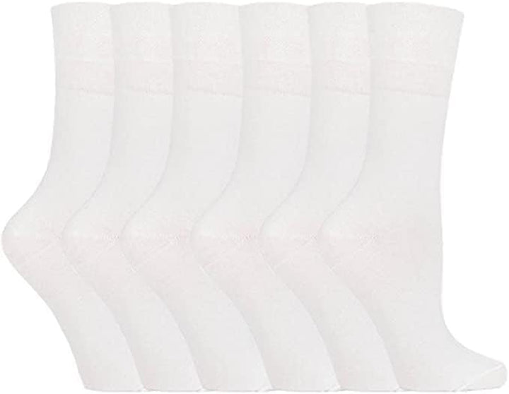 Diabetic Socks for Men Wide Elastic Cotton Neuropathy Loose Top Soft Grip Oedema Friendly Swollen Feet Legs Non Elastic Socks Size UK 6-11