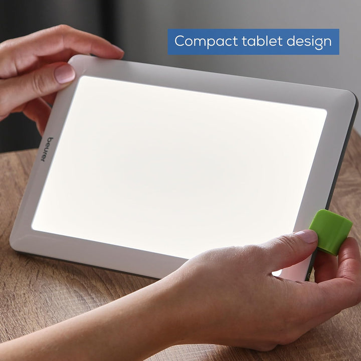 TL30UK SAD Lamp | Helps Combat Seasonal Affective Disorder | Daylight Therapy Lamp with 10,000 Lux | Adjustable Stand and Travel Bag | Uv-Free LED Light Therapy | Medical Device