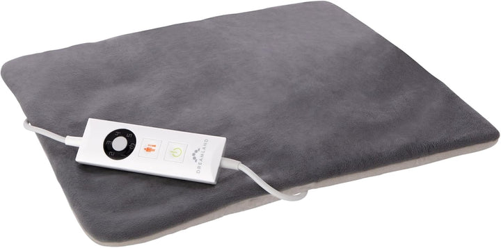 Revive Me – Neck & Shoulder Heat Pad, Grey, Fast Heat-Up, 3-Hour Adjustable Temperature, Auto Safety Shut-Off, Machine Washable, Specifically for Neck & Shoulder, Size Adjustable, 47 X 52Cm