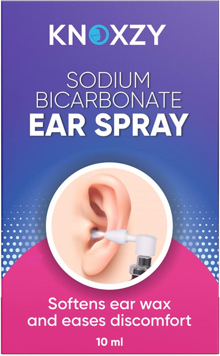 Sodium Bicarbonate Ear Spay, Ear Wax Remover for Clogged Ear Relief and Swimmer S Ear 10Ml X 1 (Package May Vary)