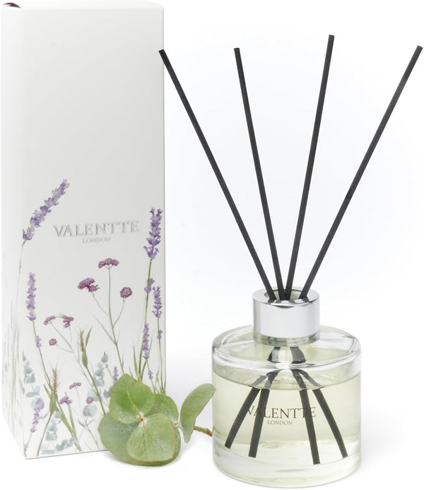 Reed Diffuser - Lemongrass & Rosemary Scent | Essential Oil Aroma for Home | 100 Ml