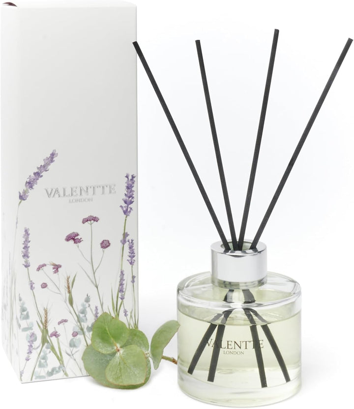 Reed Diffuser - Lemongrass & Rosemary Scent | Essential Oil Aroma for Home | 100 Ml