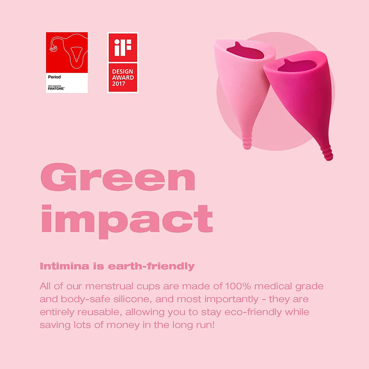 Lily Cup One - the Collapsible Menstrual Cup for Beginners, Period Cup for Teens