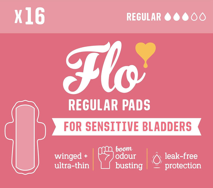 Sensitive Bladder Bamboo Liners – Discreet, Ultra-Thin, Hypoallergenic - Light Incontinence, Odour Control Protection - 16 Liners