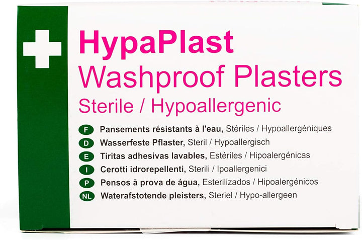 Hypaplast Pink Washproof, Assorted (100) Sterile Hypoallergenic