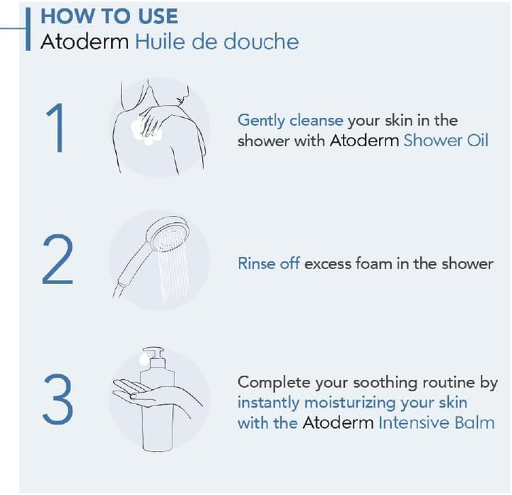 Atoderm Shower Oil 500Ml