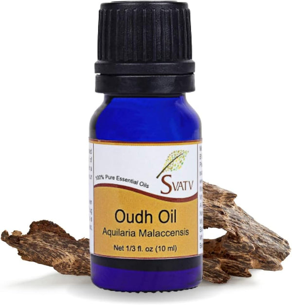 Oudh/Agarwood Essential Oil Therapeutic Grade Aromatherapy Oils Fragrance Oil for Diffuser Yoga Massage & DIY Personal Care 10 Ml