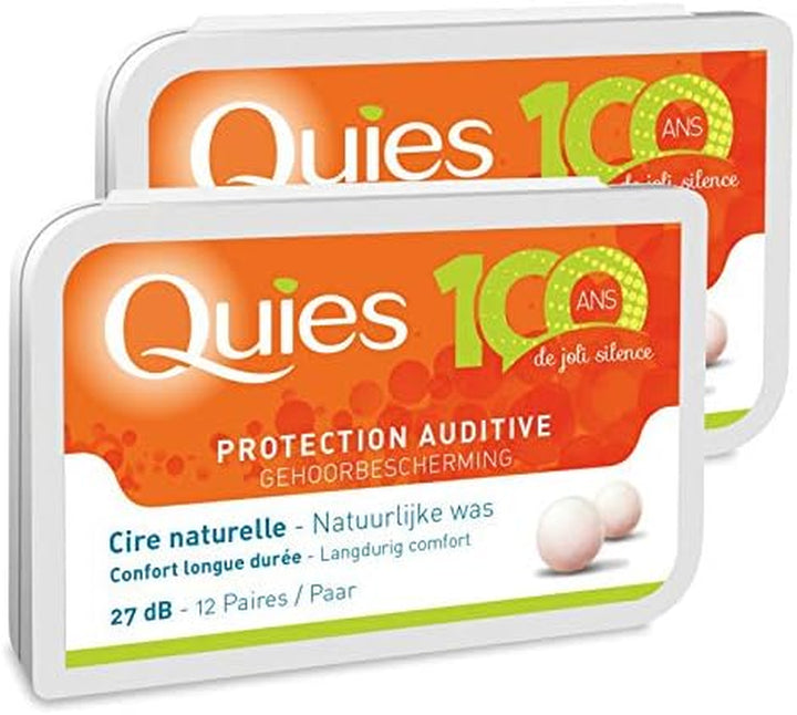 Caswell-Massey  Earplug Natural Wax, 8-Pairs