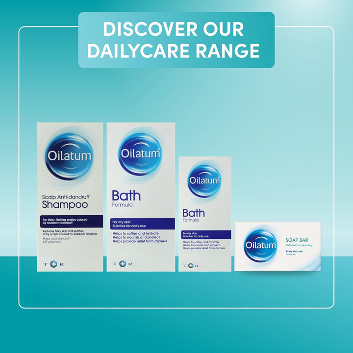 Emollient Cream for Eczema, Psoriasis and Dry Skin Conditions, Soothing Formula for Sensitive Skin, Hydrating Relief for Itchy, Irritated Skin, Dermatologist Recommended, 1 X 500Ml