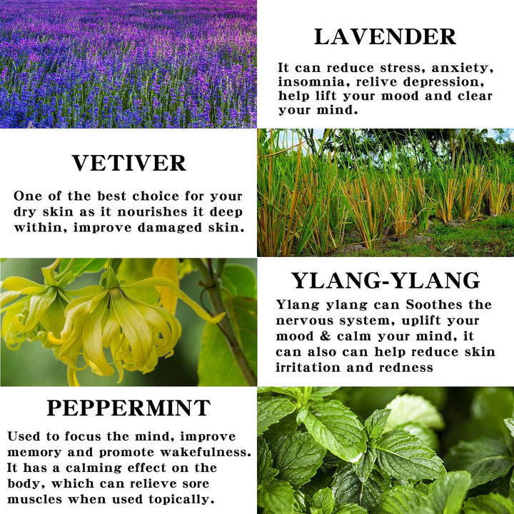 Massage Oil for Relaxing Lavender Massage Oils for Massage Moisturizing Body Oil for Men and Women 10.2 Fl.Oz