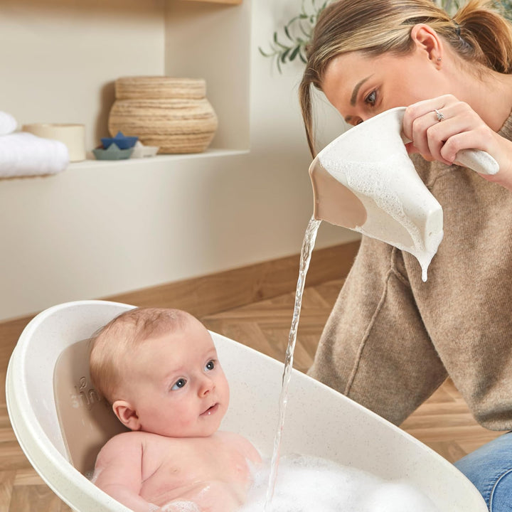 Eco Bath Rinse Cup | 98% Recycled Plastic | Baby Bath & Newborn Essentials | No Tears Shampoo Rinser Jug & Hair Wash Cup | Baby Shampoo & Toddler Bath Time Must Have